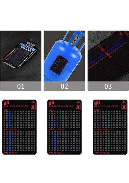2 Adet Pratik Propan Yakıt Gaz Tankı Seviye Göstergesi Manyetik Gösterge Karavan Şişe Sıcaklık Ölçüm Çubuğu (Yurt Dışından) indirimleri
