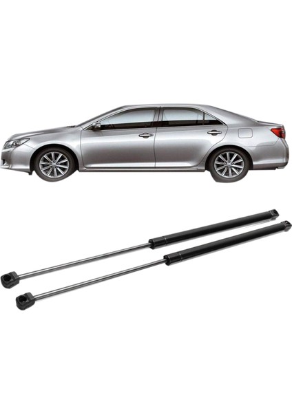 2 Adet Kaput Kaldırma Desteği Gaz Payandası Toyota Camry 2007-2011 Için Çift Kaput Gaz Lifti Destek Şok Dikme Çubukları Amortisör (Yurt Dışından)