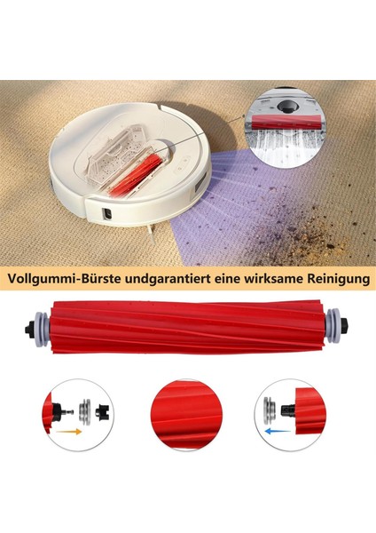 Qrevo S/qrevo Pro/qrevo Maxv Ana Yan Fırça Hepa Filtre Paspas Bezi Toz Torbaları Robot Süpürge Parçaları (Yurt Dışından) indirimleri