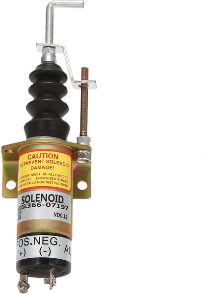 1502-12C7U2B2S1 SA-3405T 366-07197 2 Pıns 12V Durdurma Solenoid Valfı-Sinocmp Elektrik Solenoid Ekskavatör Için Solenoid Kesme, (Yurt Dışından) indirimleri