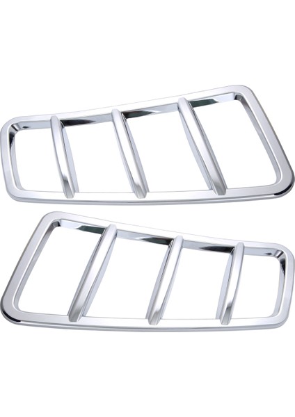 2 Adet Araba Motor Kaputu Izgarası Hava Menfezi Çıkış Kapağı Mercedes Benz W166 Gle Gls ml Gl, Krom (Yurt Dışından)