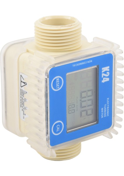 Dijital LCD K24 Akış Ölçer Türbin Yakıt Akış Test Cihazı Kimyasallar Su Deniz Sıvı Akış Ölçerler Ölçme Araçları (Yurt Dışından)