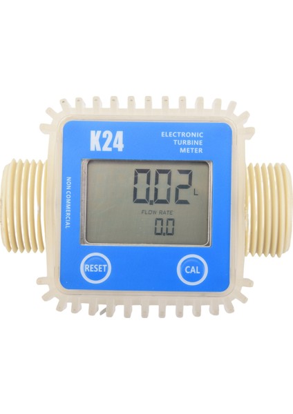 Dijital LCD K24 Akış Ölçer Türbin Yakıt Akış Test Cihazı Kimyasallar Su Deniz Sıvı Akış Ölçerler Ölçme Araçları (Yurt Dışından) fiyatları