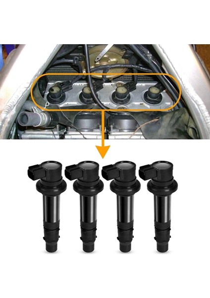 Adet Ateşleme Bobini F6T558 F6T560 Yamaha Yzf R1 R6 R6S Vmx V Max 2002-2017 5VY-82310-00-00 5VY823100000 (Yurt Dışından) modelleri