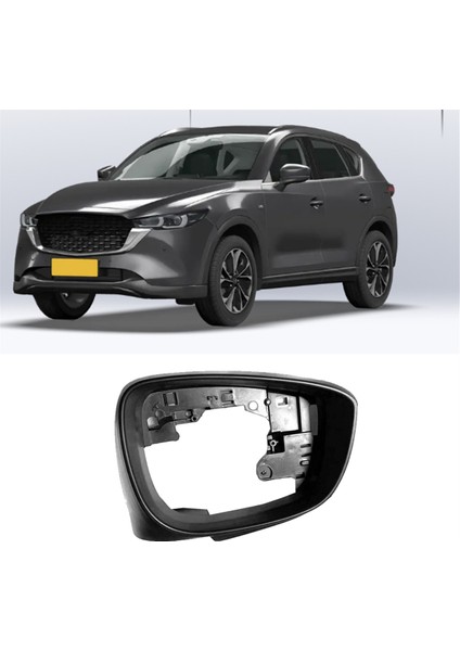 Araba Yan Sağ Kanat Dikiz Aynası Çerçeve Siyah Mazda Cx-3 2016-2019 Cx-5 2015-2016 (Yurt Dışından) fiyatları