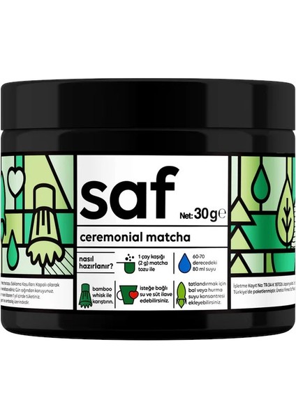 Ceremonial grade Matcha 30 gr