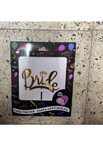 Bride Pleksi Pasta Üstü Süs fiyatları