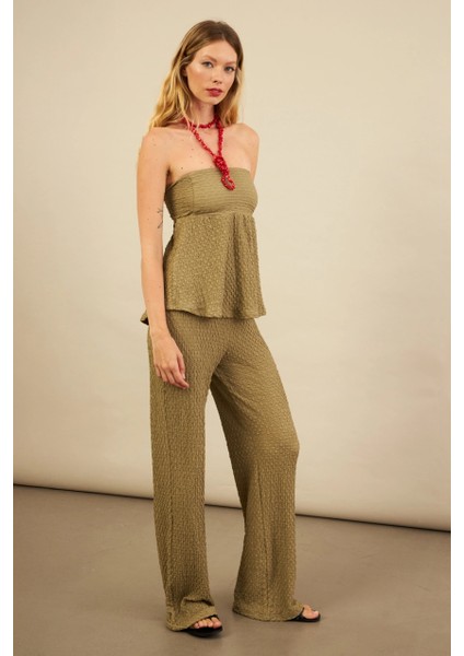 Kadın Çağla Bubble Alt Üst Takım FLU337 fırsatları