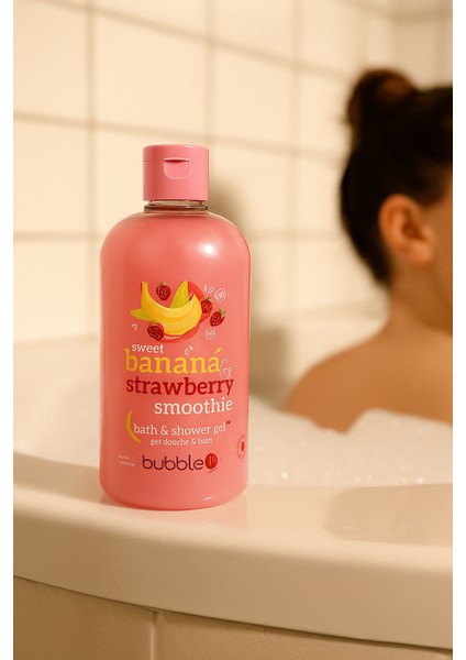 Çilek & Muz Duş Jeli 500 ml Meyvemsi Ferahlık & Tatlı Yumuşaklık modelleri