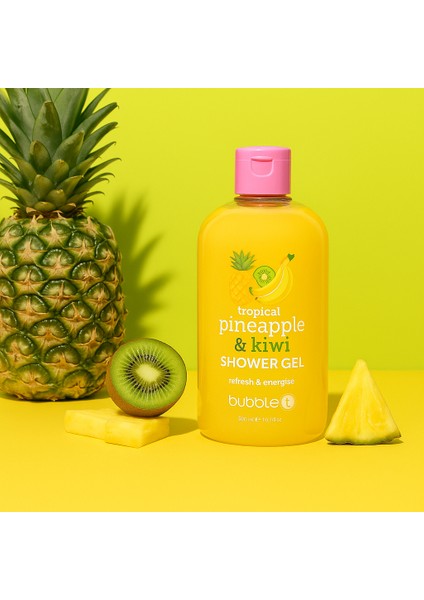 Ananas & Kivi Aromalı Duş Jeli 500 ml Tropikal Ferahlık Ve Canlandırıcı Etki modelleri