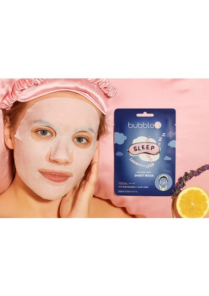 Lavanta & Limon Aromalı Tek Kullanımlık Yüz Maskesi 20 gr modelleri