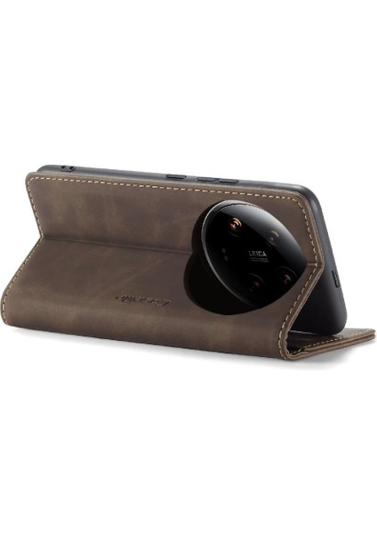 Xiaomi 14 Için Flip Case Ultra Kılıf Kart Yuvası Kickstand Flip Folio Kitap Pu (Yurt Dışından) fırsatları