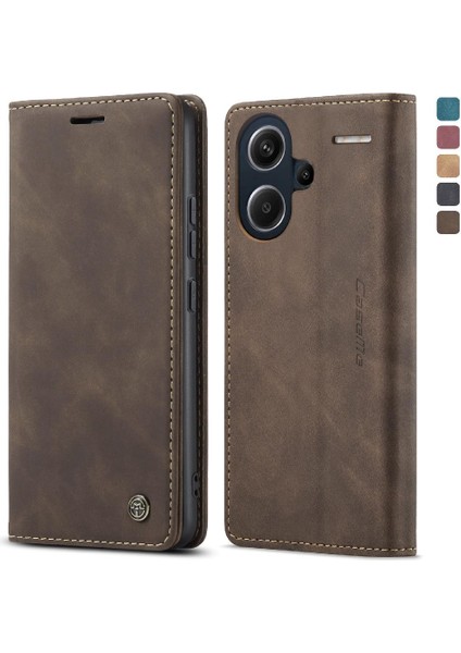 Xiaomi NOTE13 Pro Artı Manyetik Kapatma Darbeye Vintage Için Flip Case (Yurt Dışından)