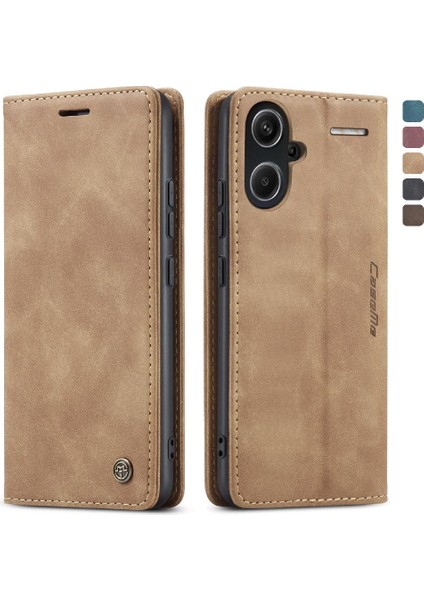 Xiaomi NOTE13 Pro Artı Manyetik Kapatma Darbeye Vintage Için Flip Case (Yurt Dışından) fırsatları