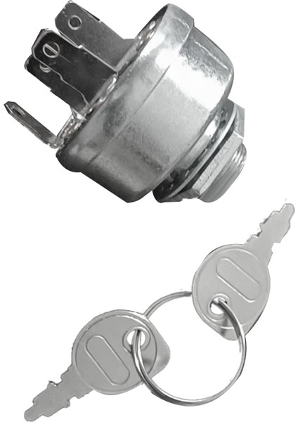 Çim Biçme Makinesi Kontak Anahtarı 6-Pinli Kontak Anahtarı Çim Biçme Makineleri ve Tarım Araçları Traktör 532102972 /33-399 (Yurt Dışından)