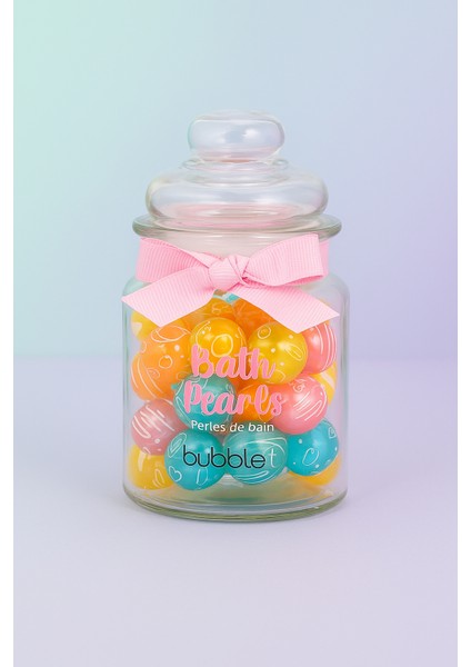 Konfeti Banyo Incisi Kavanoz Hediye Seti (20 X 4G) – Renkli, Köpüklü, Tatlı Kokulu