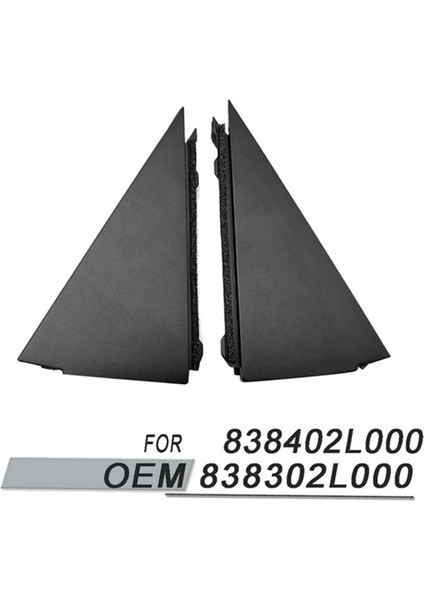 Hyundai I30 Sedan 2008-2011 Araba Aksesuarları Için Sağ Arka Kapı Delta Kalıbı 838402L000 (Yurt Dışından) fırsatları