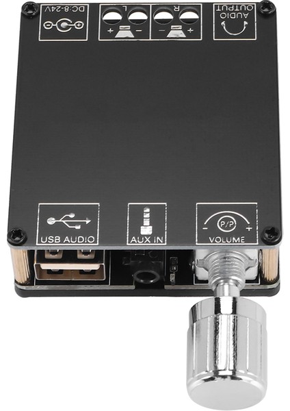 XY-C50L Mını Bluetooth 5.0 Kablosuz Ses Dijital Güç Amplifikatörü Stereo Kurulu 50WX2 Bluetooth Amplificador 3.5 mm USB (Yurt Dışından) modelleri