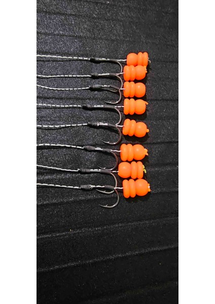 15 Takım(Turuncu Kubbe) Renkler Sazan Yemleme (Tekne ve Botu)(Rig ve Boli) Yüzen Model 15 Adet fırsatları