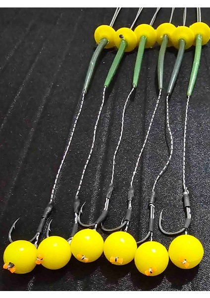 15 Takım(Sarı Pup) Renkler Sazan Yemleme (Tekne ve Botu)(Rig ve Boli) Yüzen Model 15 Adet fiyatları