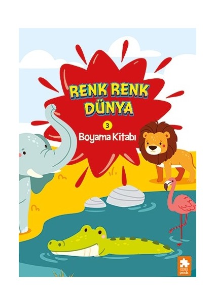 Renk Renk Dünya Boyama Kitabı 3