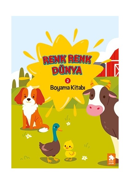 Renk Renk Dünya Boyama Kitabı 2