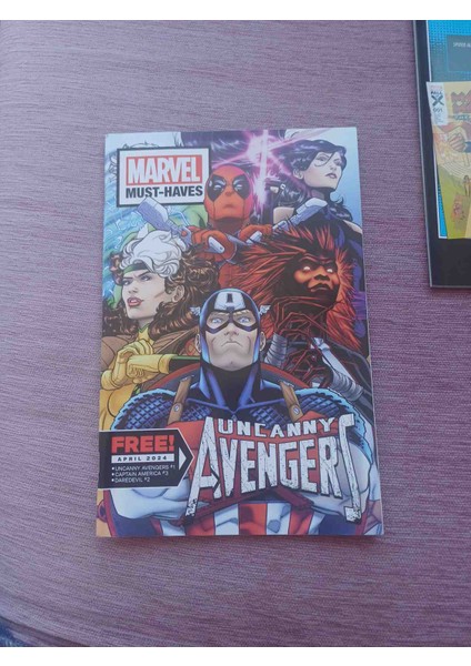 Uncanny Avengers'ı Içeren Marvel Olmazsa Olmazları Marvel Comics 2024 Tanıtımı Ingilizce 84 Sayfa Cok Temiz Kondisyonda