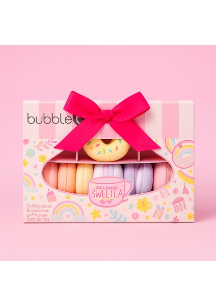 Sweetea Macaron Banyo Topu Seti 5 X 50 gr modelleri