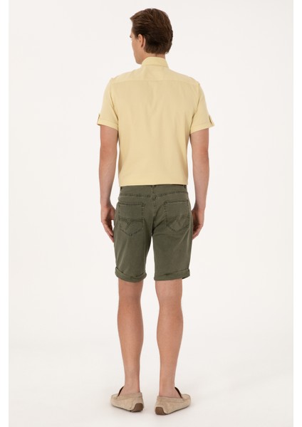 Erkek Haki Şort (Jean) 50301847-VR027 fırsatları
