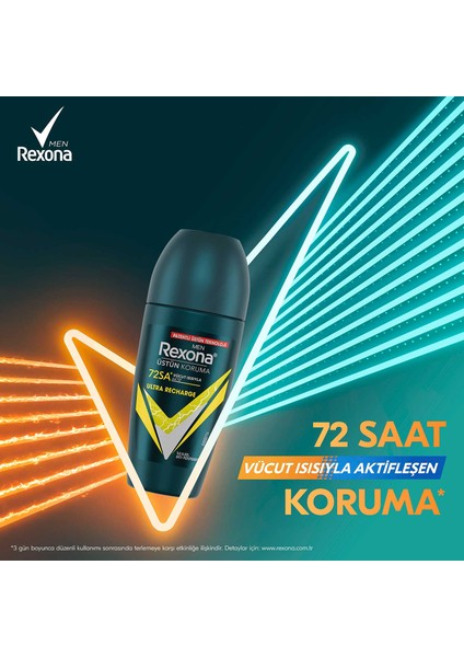 Men Üstün Koruma Erkek Roll On Deodorant Ultra Recharge 50 ml X2 modelleri