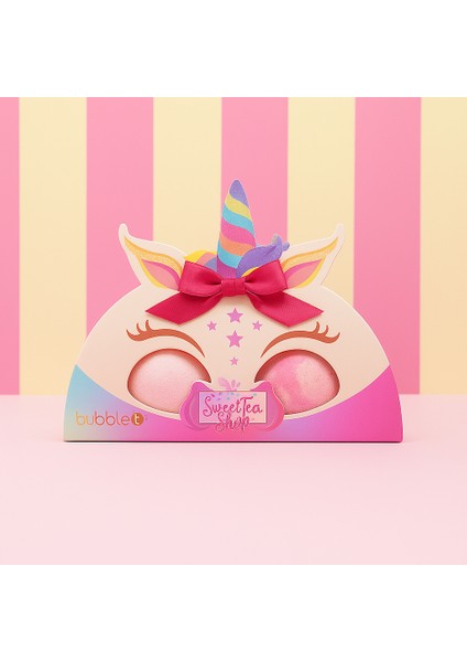 Sweetea Shop Unicorn Temalı Banyo Topu Hediye Seti 2 X 180gr fiyatları