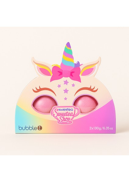 Sweetea Shop Unicorn Temalı Banyo Topu Hediye Seti 2 X 180gr modelleri
