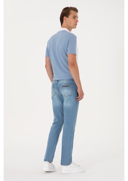 Erkek Açık Mavi Pantolon (Jean) 50304378-DN0021 fırsatları