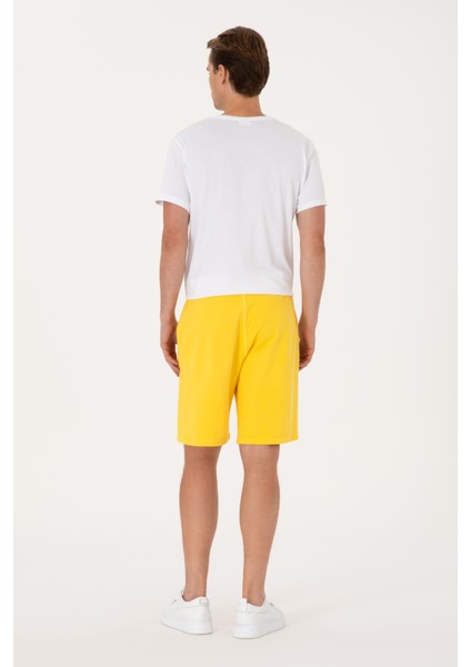 Erkek Koyu Sarı Şort (Örme) 50298037-VR094 fırsatları
