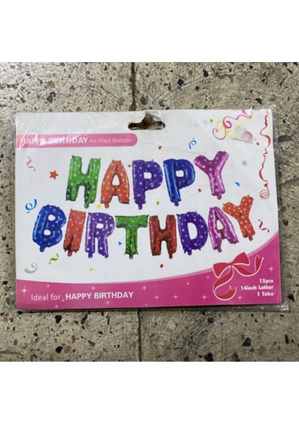 Happy Birthday Helyum Balon
