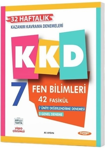 7.sınıf Fen Bilimleri Haftalık Kazanım Kavrama Denemeleri