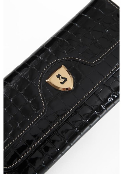 Asos Hakiki Deri Gold Detaylı Kadın Kartlık ve Cüzdan modelleri