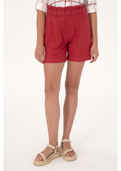 Kadın Vişne Şort / Bermuda 50300655-VR223 fiyatları