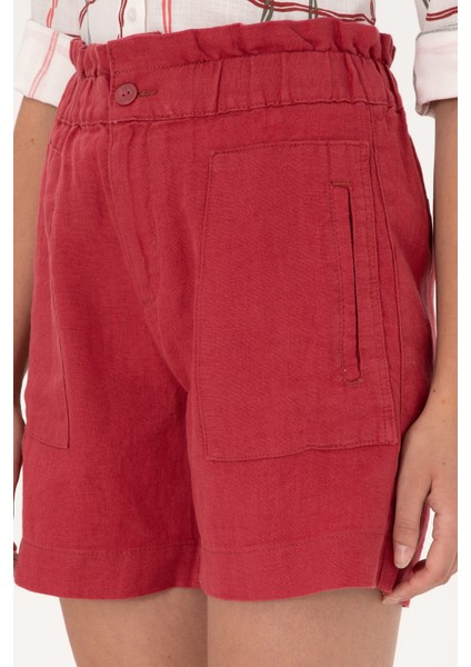 Kadın Vişne Şort / Bermuda 50300655-VR223 indirimleri