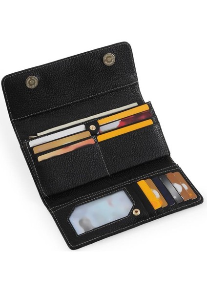 Asos Hakiki Deri Gold Detaylı Kadın Kartlık ve Cüzdan modelleri