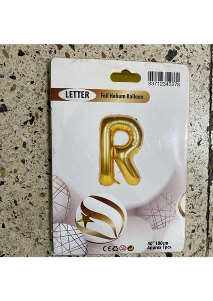 R - Gold Helyum 🎈