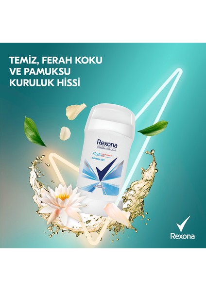 Üstün Koruma Kadın Stick Deodorant Cotton Dry 50 ml X2 indirimleri