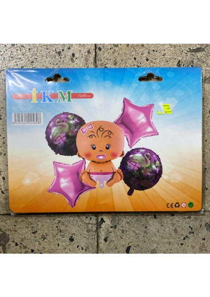 Ikm Kız Bebek Helyum Balon