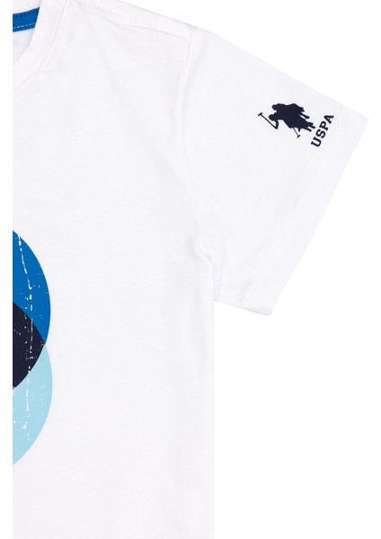 Erkek Çocuk Beyaz Tişört 50307292-VR013 indirimleri