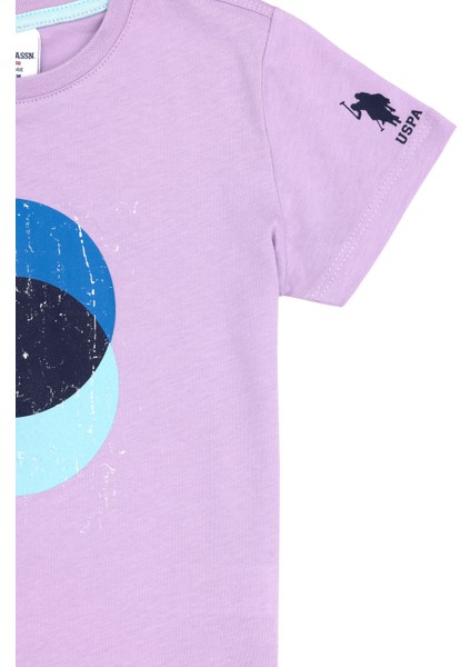 Erkek Çocuk Lila Tişört 50307292-VR034 fırsatları