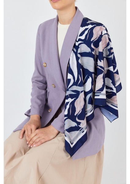 Laci Yaprak Desenli Eşarp 3004 indirimleri