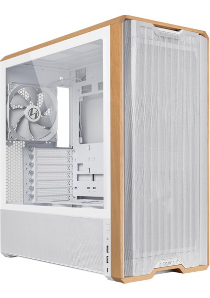 Lancool 217 Beyaz E-Atx Mid-Tower Kasa (G99.LAN217W.00)
