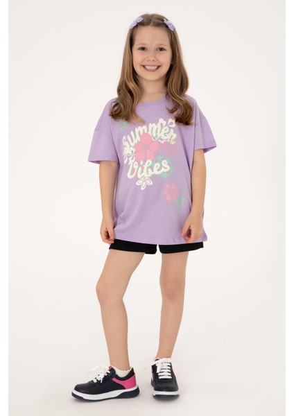 Kız Çocuk Lila Tişört 50306203-VR034 fiyatları