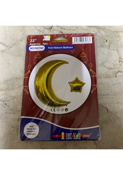 Ikm Ay-Yıldız Helyum Balon