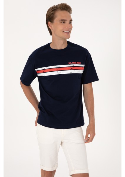 Erkek Lacivert Tişört Kolsuz Rahat Kesim Günlük Tarzda %100 Pamuk modelleri